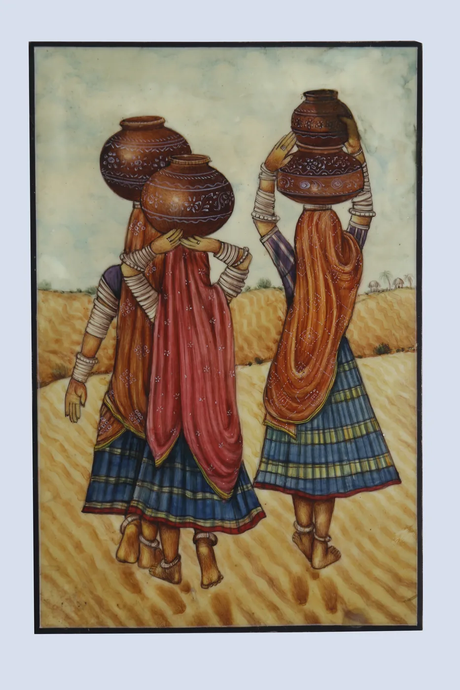 Women Desert — Pichwai painting